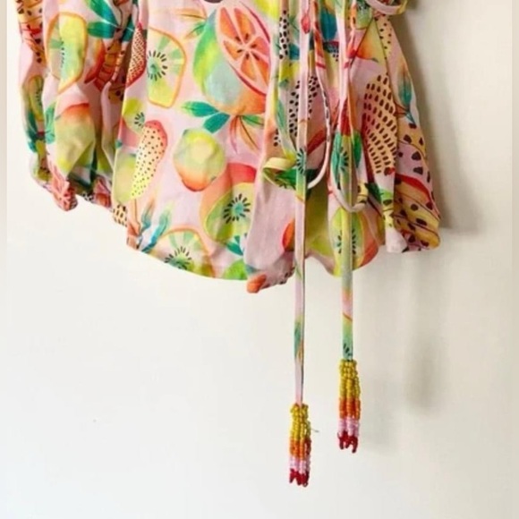 Anthropologie Fram Rio Rainforest Wrap Blouse - Picture 10 of 10